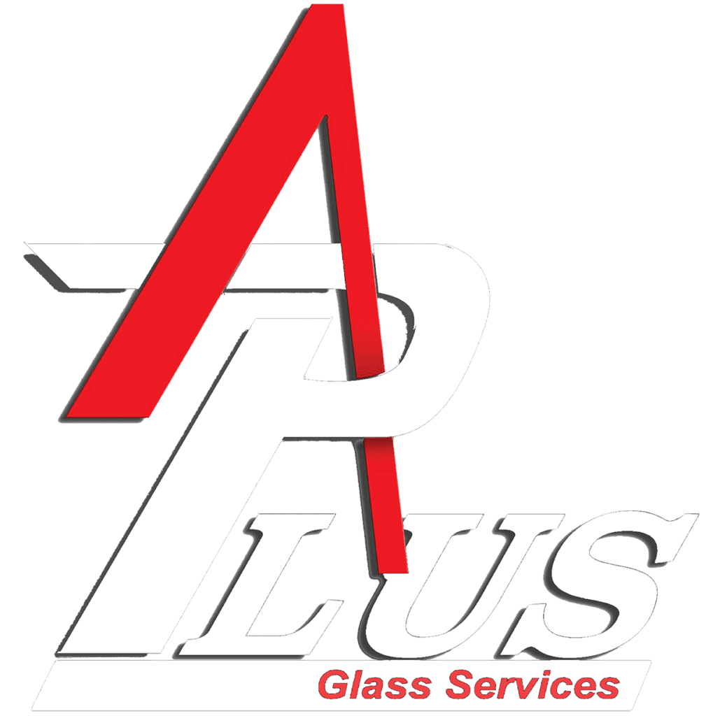 A plus glass Logo white| auto glass