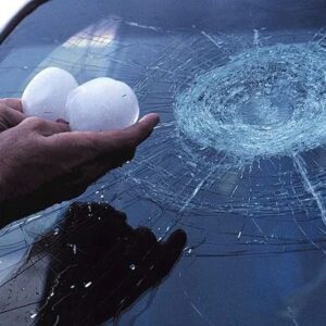 weather auto glass damage